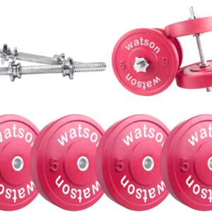 20kg bumper plates with rods