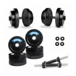 Watson, Dumbbell set, Home Gym Equipment, (2Kgx8 Plates) 16kg Weights Set Combo, Home Gym Equipment, Dumbbells Set,14" inch Iron Rod, gym equipment set for men