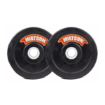 Watson Gym Rubber Plates, 30Kg Rubber Dumbbell Plate, 25mm Hole For Home Gym, Professional Exercise, Gym Weight Plates, Home Gym Equipments For Men & Women (30Kg (15Kg x 2))