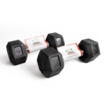 Watson Dumbbell Set, 5Kg Pair Hex Dumbbells Rubber Coated Caste Iron Hex Dumbbell, Anti Slip Grip, Hexagonal Shape For Home Gym Professional Strength Training, Weight Lifting & Workout Set For Men & Women