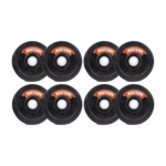 Watson Gym Rubber Plates, 16Kg Rubber Dumbbell Plate, 25mm For Home Gym, Professional Exercise, Gym Weight Plates, Home Gym Equipments For Men & Women (Orange - 16Kg(2kgx8) Set)