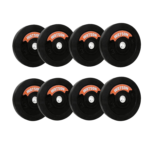 Watson Gym Rubber Plates, Rubber Dumbbell Plate, 25mm For Home Gym, Professional Exercise, Gym Weight Plates, Home Gym Equipments For Men & Women (Orange - 20Kg(3kgx4+2kgx4 set)