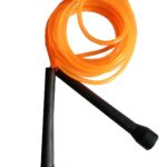 WATSON Jumping Skipping Rope with Comfortable PVC, Pencil Shape Handle for Weight REDUCING/Warm-UP/Gym/Sports & Gym Fitness. (Orange)